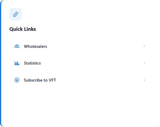 The subscription management screen in Vehicle Fair Trade