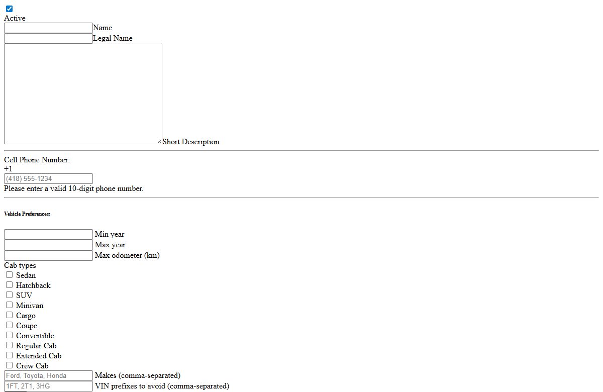 The Enable Consent dialog in Vehicle Fair Trade confirming a wholesaler consents to receiving evaluations